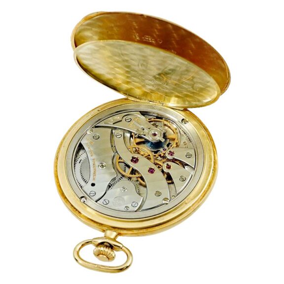 Swiss gold hunting cased pocket watch Circa 1966 Swiss gold hunting cased pocket watch Circa 1966