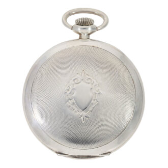 Swiss silver open faced lever pocket watch Circa 1930 Swiss silver open faced lever pocket watch Circa 1930