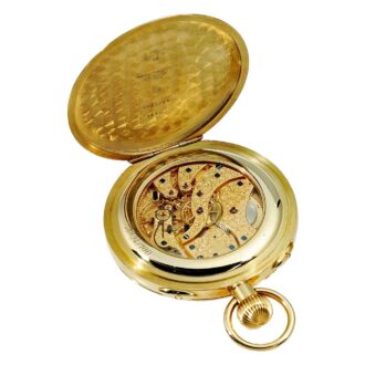 Swiss gold watch with full calendar and moon phase Circa 1973 Swiss gold watch with full calendar and moon phase Circa 1973