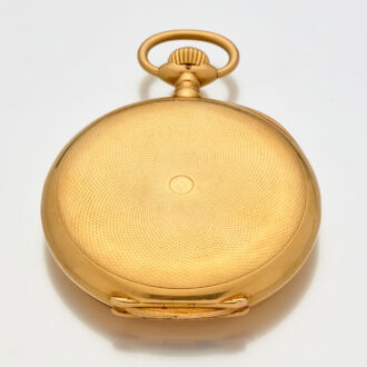German 18 carat gold pocket watch in quality 1A Circa 1910