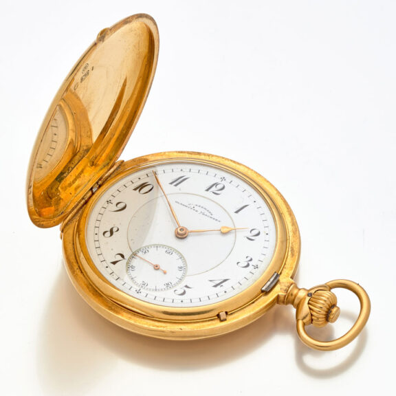 German 18 carat gold pocket watch in quality 1A Circa 1910 German 18 carat gold pocket watch in quality 1A Circa 1910