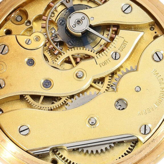 Swedish pink gold watch with matching chatelaine Circa 1915 Swedish pink gold watch with matching chatelaine Circa 1915