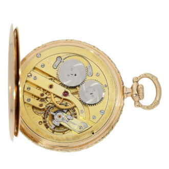Swiss 14 K gold open faced dress watch Circa 1923