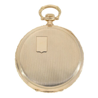 Swiss 14 K gold open faced dress watch Circa 1923