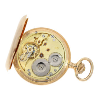Swiss gold hunting cased lever pocket watch Circa 1903