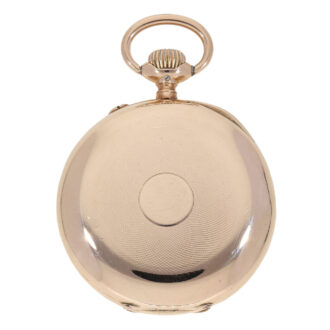 Swiss gold open faced lepine pocket watch Circa 1898 Swiss gold open faced lepine pocket watch Circa 1898