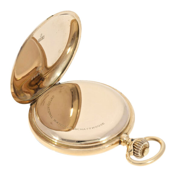 Swiss pink gold hunting cased lever watch Circa 1902 Swiss pink gold hunting cased lever watch Circa 1902
