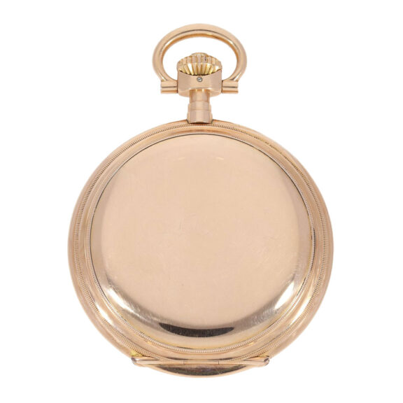 Swiss pink gold watch with rare case shape Circa 1902 Swiss pink gold watch with rare case shape Circa 1902