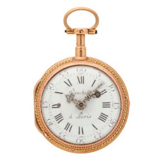 French multi-colour gold quarter repeating watch Circa 1775French multi-colour gold quarter repeating watch Circa 1775French multi-colour gold quarter repeating watch Circa 1775