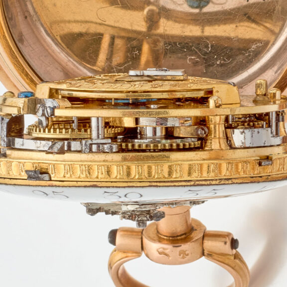 French multi-colour gold quarter repeating watch Circa 1775 French multi-colour gold quarter repeating watch Circa 1775