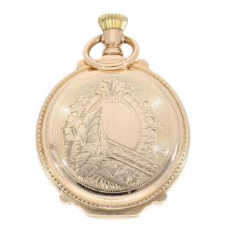 American gold watch with "True-Box-Hinged-Case" Circa 1886