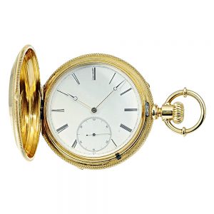 Swiss heavy gold watch for the American market Circa 1880