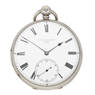 Early English silver chronometer pocket watch Circa 1861