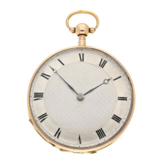 French 18k gold quarter repeating pocket watch Circa 1815