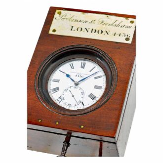 Swiss silver open faced deck pocket watch Circa 1940