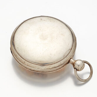 Rare French silver repeating watch with Jaquemarts Circa 1820