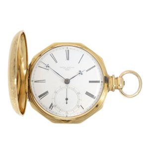 Extremely heavy English gold hunting cased watch Circa 1820