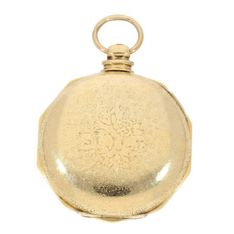 Extremely heavy English gold hunting cased watch Circa 1820