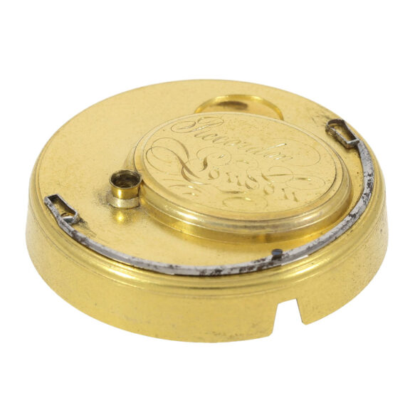 Heavy English gold double cased verge watch Circa 1778 Heavy English gold double cased verge watch Circa 1778