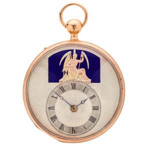 French gold automaton quarter repeating watch Circa 1810