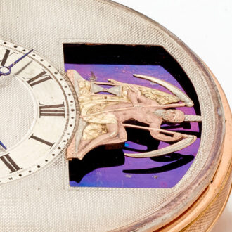 French gold automaton quarter repeating watch Circa 1820