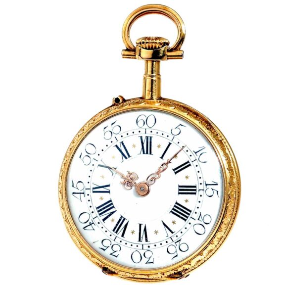 Ornamental Belgium lady's pendant watch Circa 1880