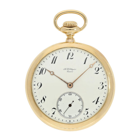 Swiss 18k gold watch for the American market Circa 1912 Swiss 18k gold watch for the American market Circa 1912