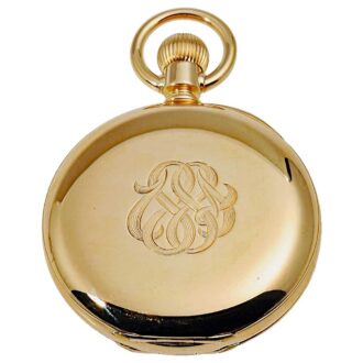 Swiss gold pocket watch in practically new condition Circa 1880 Swiss gold pocket watch in practically new condition Circa 1880