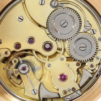 Austrian gold quarter repeating pocket watch Circa 1900