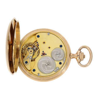 Classic 14k gold German hunting cased watch Circa 1918