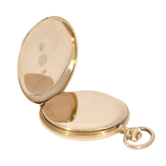 Classic 14k gold German hunting cased watch Circa 1918