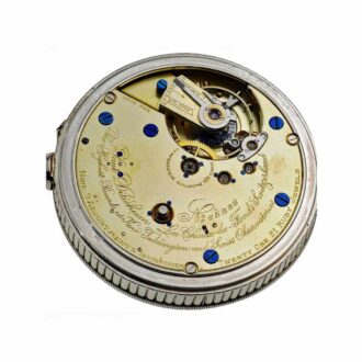 Swiss deck watch with 52h power reserve indicator Circa 1924