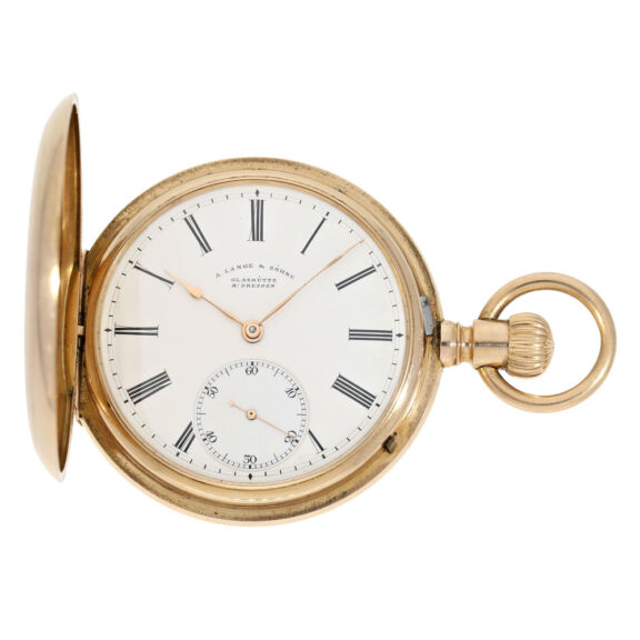 German pink gold lever watch with original papers Circa 1904