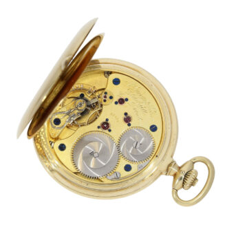 German 14k gold lever watch with original box Circa 1938
