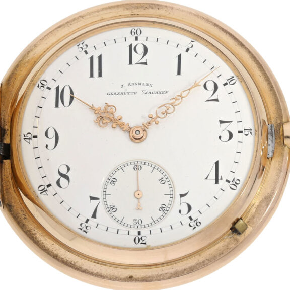 German 18k pink gold Renaissance pocket watch Circa 1900 German 18k pink gold Renaissance pocket watch Circa 1900