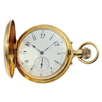 Swiss historically interesting double dialed watch Circa 1920