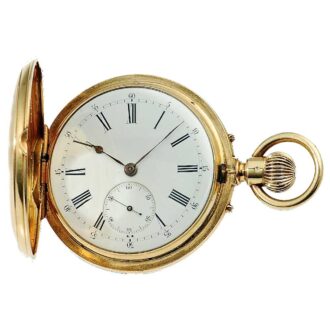 Swiss historically interesting double dialed watch Circa 1920