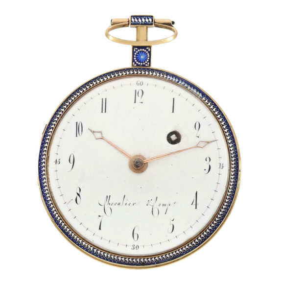 Swiss gold/enamel watch in the style of Gregson Circa 1800 Swiss gold/enamel watch in the style of Gregson Circa 1800