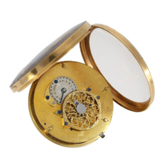 Swiss gold/enamel watch in the style of Gregson Circa 1800