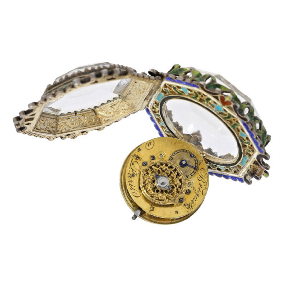 French Renaissance style octagonal pendant watch Circa 1830 French Renaissance style octagonal pendant watch Circa 1830