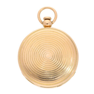 French gold quarter repeater with skeletonized dial Circa 1810