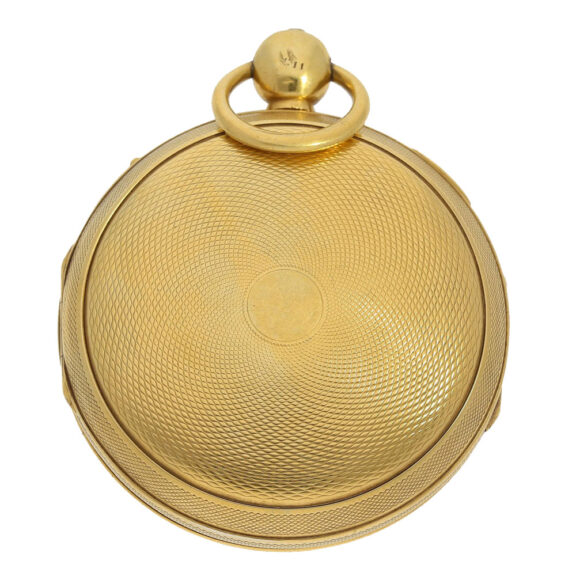 Very fine French silver/gilt self striking clock watch Circa 1830 Very fine French silver/gilt self striking clock watch Circa 1830