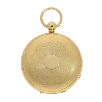 English 18k gold watch for the Ottoman market Circa 1857