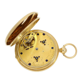 English 18k gold watch for the Ottoman market Circa 1857