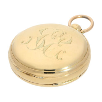 Heavy English 18k gold chronometer pocket watch Circa 1824