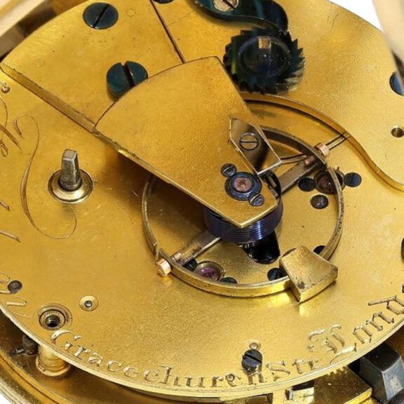 Heavy English 18k gold chronometer pocket watch Circa 1824 Heavy English 18k gold chronometer pocket watch Circa 1824