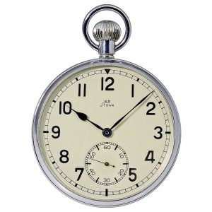 German chromed deck watch in near mint condition Circa 1943