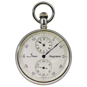 German modern deck chronometer with regulator dial Circa 1990