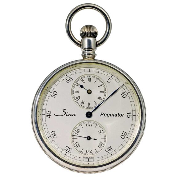 German modern deck chronometer with regulator dial Circa 1990