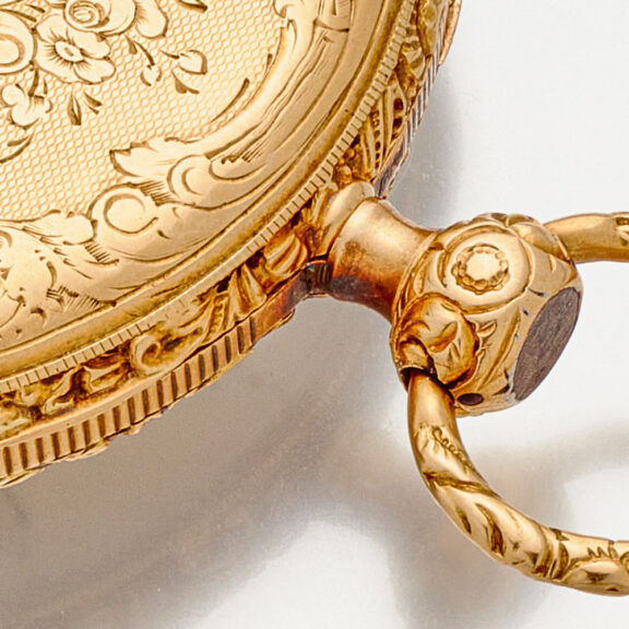 Swiss gold quarter repeating watch by Vacheron Circa 1830 Swiss gold quarter repeating watch by Vacheron Circa 1830